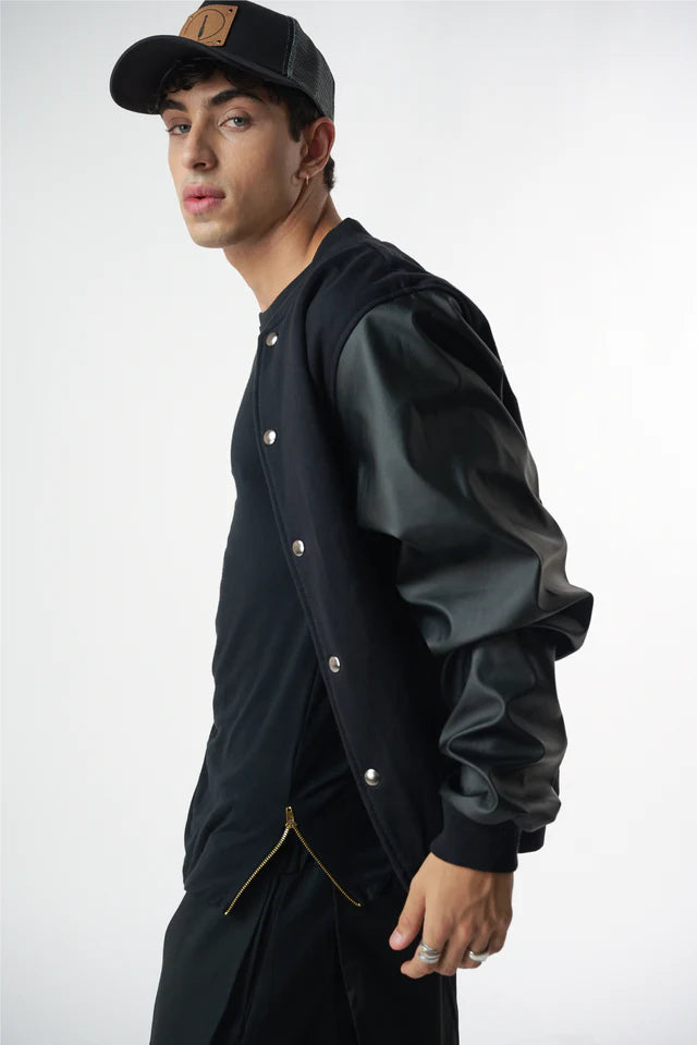 Chaqueta Bomber Plüg Negra